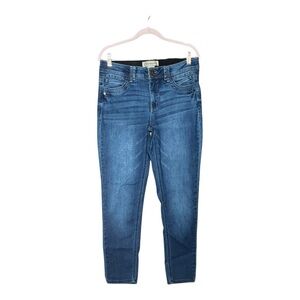 DEMOCRACY Ab Technology Blue Skinny Jeans with Stretch 8